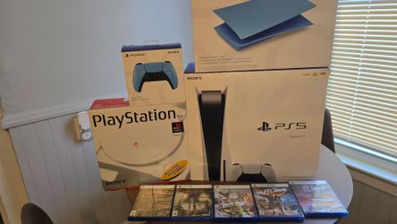 PS5 Console Bundle with Games and Accessories