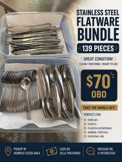 Stainless Steel Flatware Sets