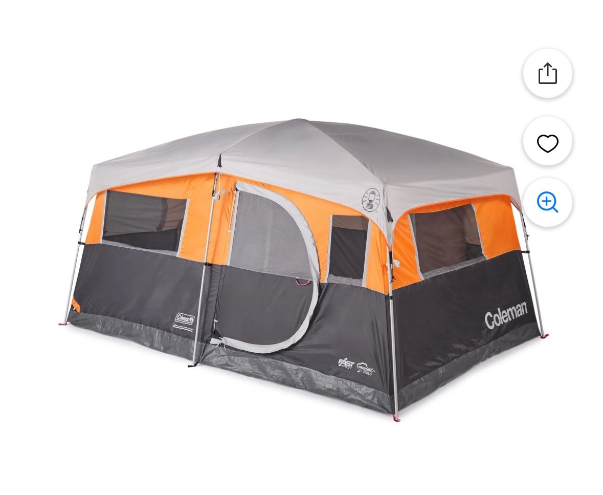 Coleman Jenny Lake Fast Pitch 8-Person Cabin with Closet