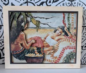 CocoNene Mae Waite 3D Wood Wall Art 11x14