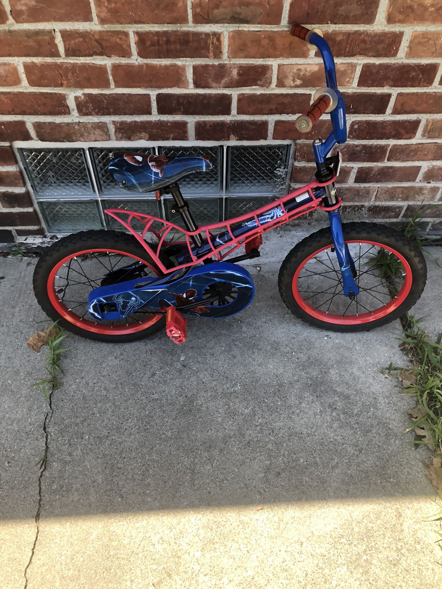 Used 16 Inch Kids Spider-Man Bike