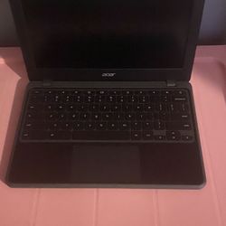 Used Laptop - Acer ( Password Locked) The Color Is Black 