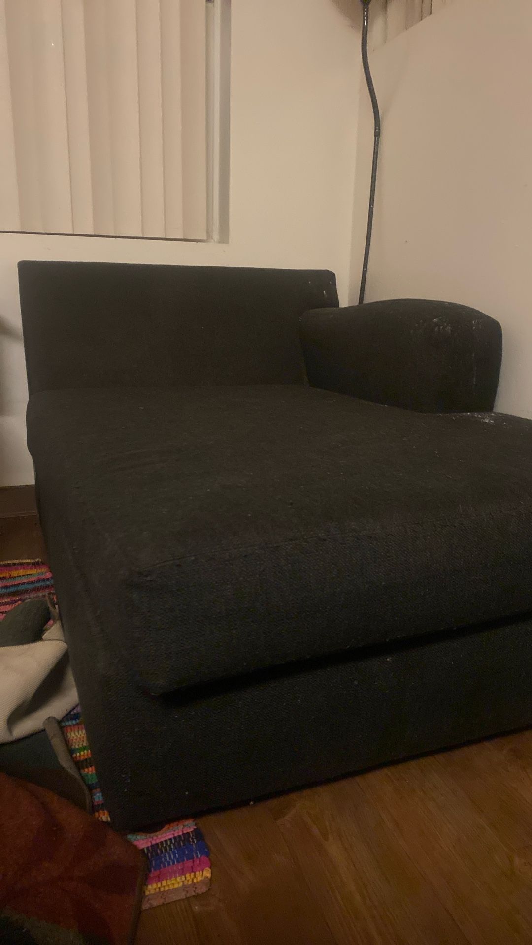 Black 1 Piece Couch