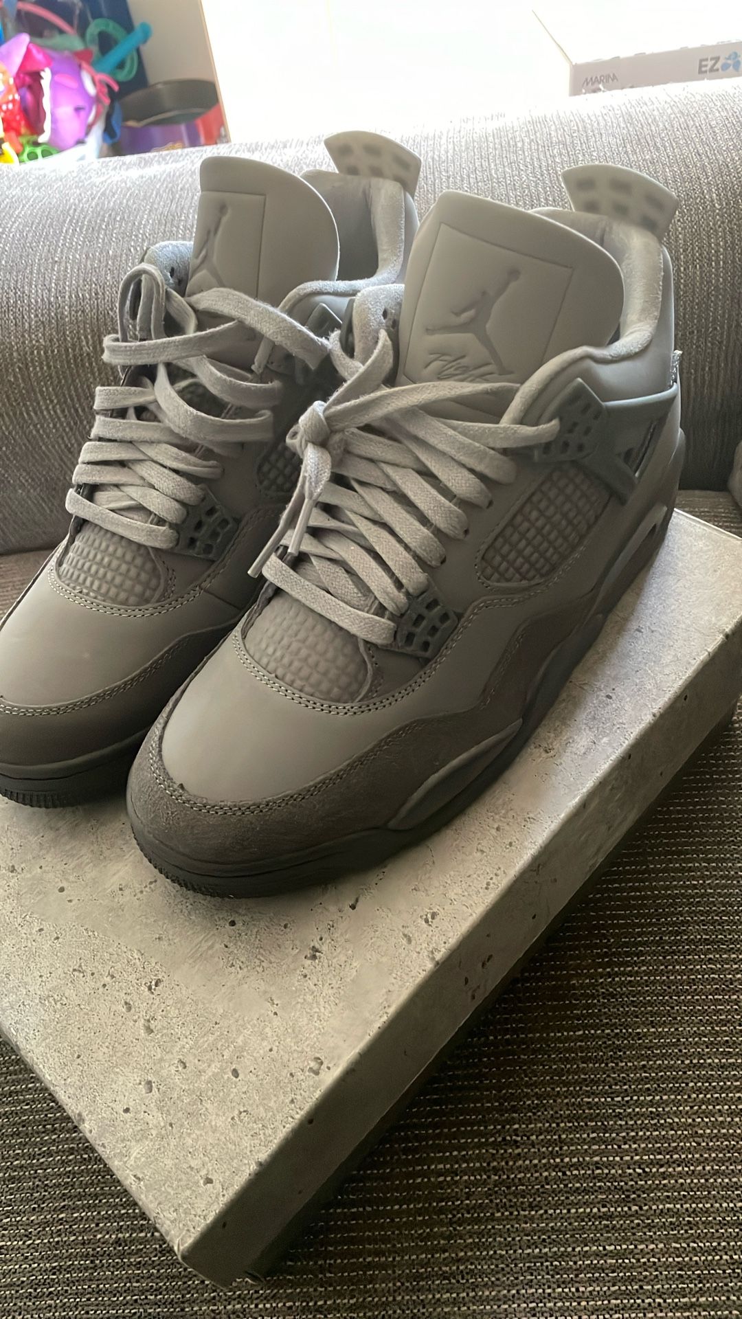 Jordan 4 Wet Cement