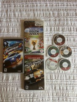 PSP Game Lot – 7 Games – GTA, Need for Speed, Tony Hawk & More