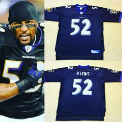 Ray lewis bailtimore ravens jersey Sz 2XL wizards orioles nike reebok