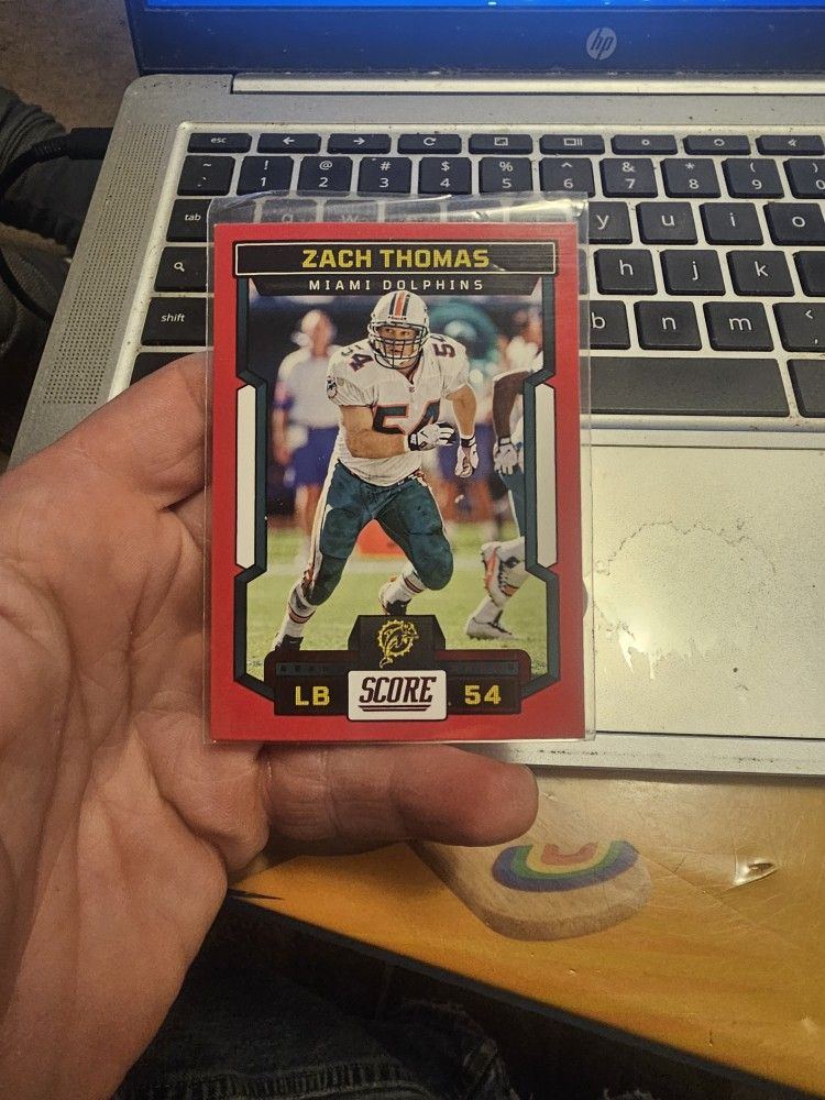 Zach Thomas Football Card