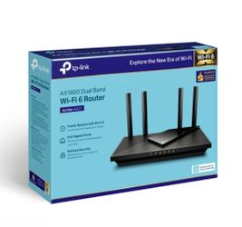 TP-Link AX1800 dual band Wi-Fi 6 router