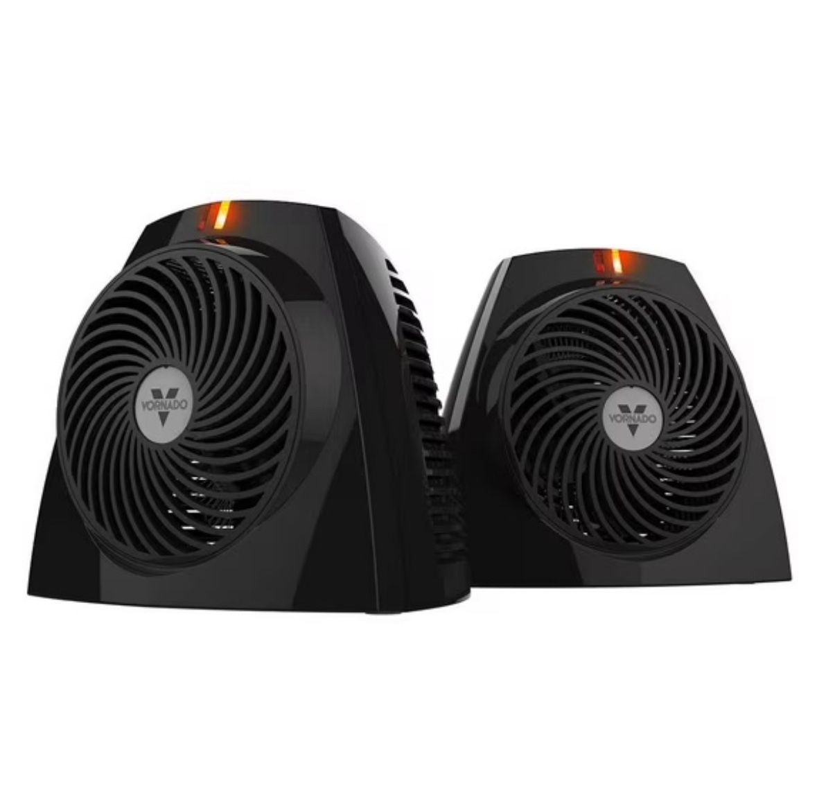Vornado VH203 Personal Space Heater, 2-Pack, Black
