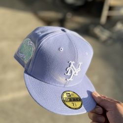 New Era Fitted Hat New York Mets Size 7 3/4