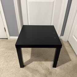 Black Side Table 