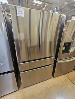 LG Stainless steel Refrigerator 36 inch wide counter depth max capacity