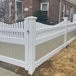 Install Fence Pvc