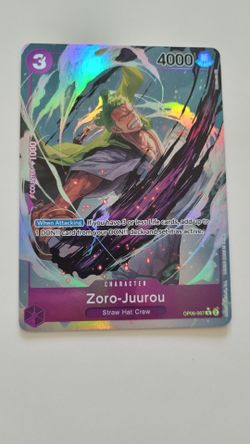 OP05 zoro juurou one piece card