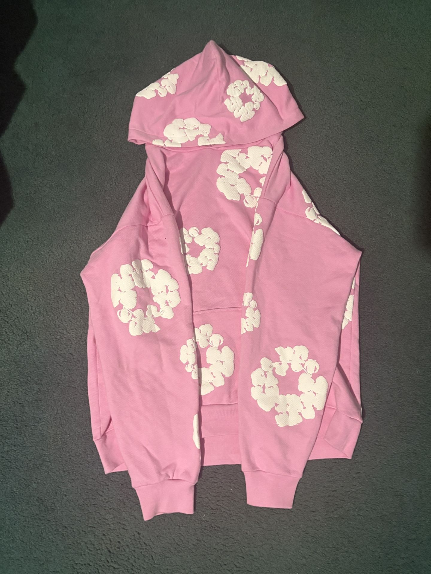 Denim Tears Hoodie- Pink (XL, Brand New)