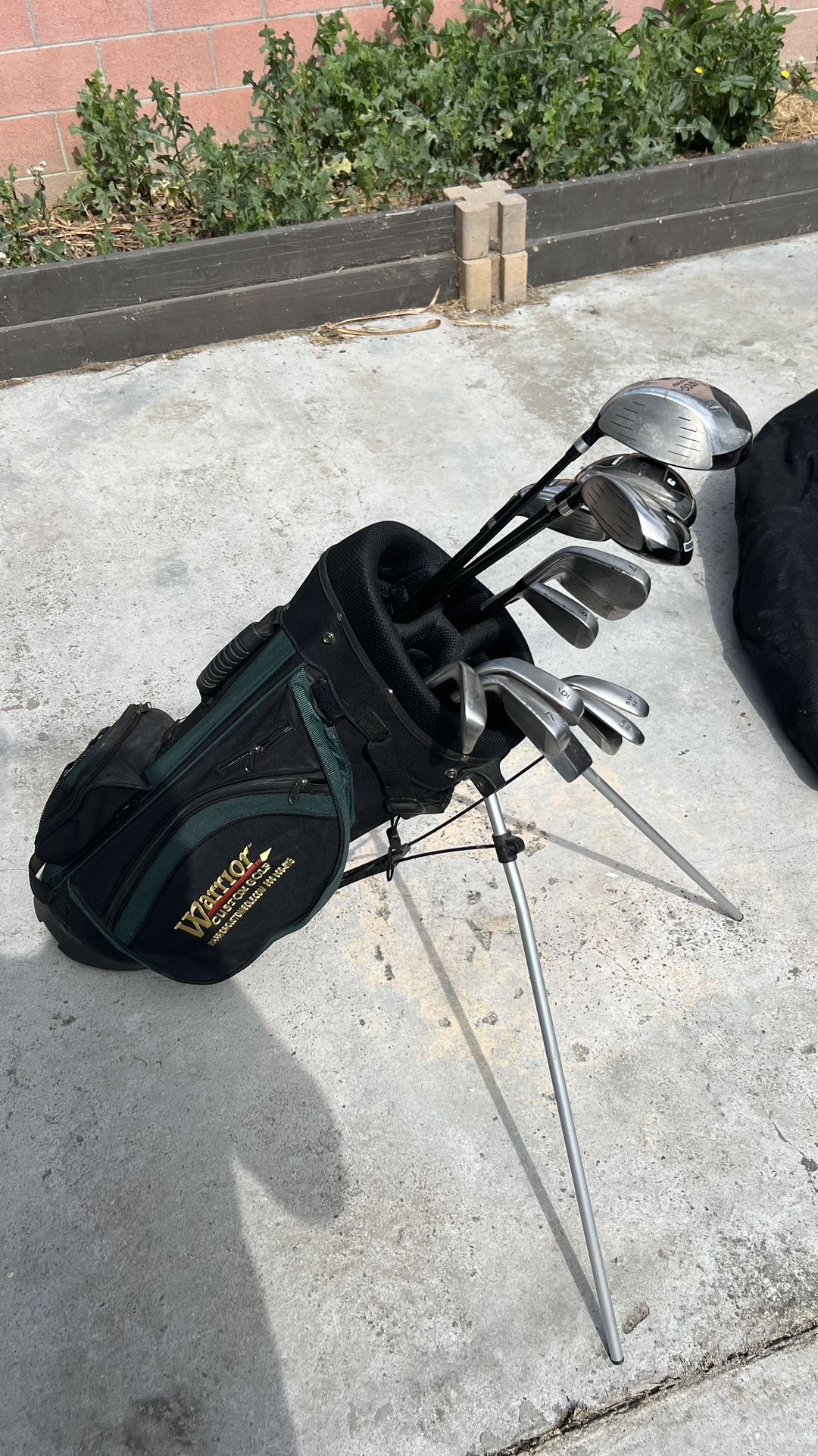 Golf Clubs And Bag 