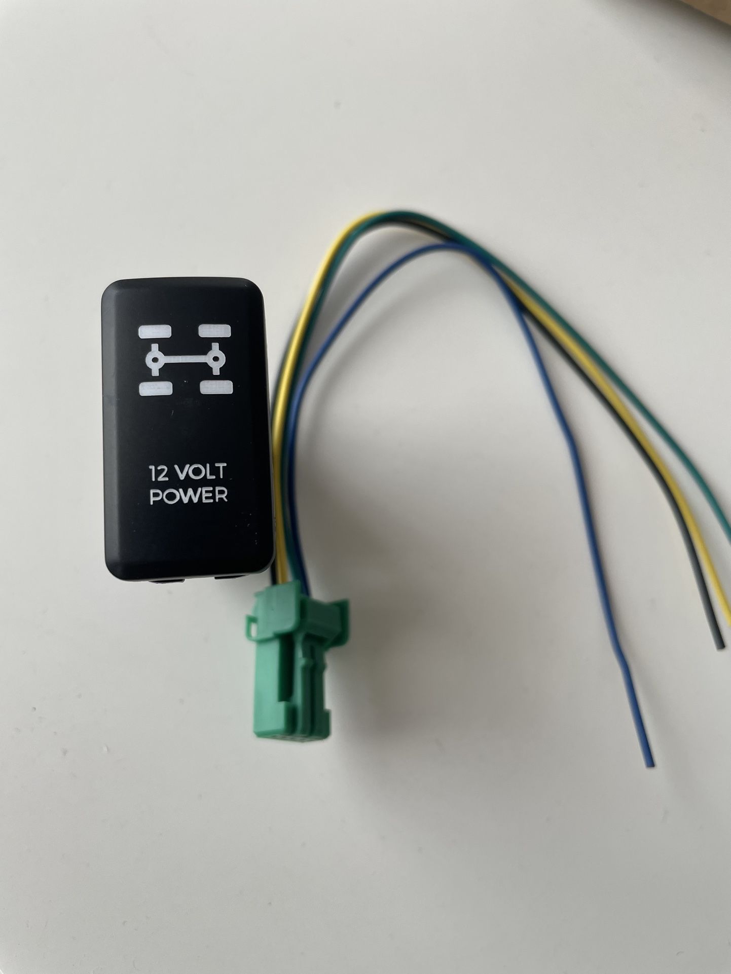 Toyota 12V Push Button Switch (Tall)