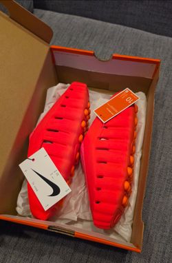 Nike Mind 001 Solar Red Slides Size 10