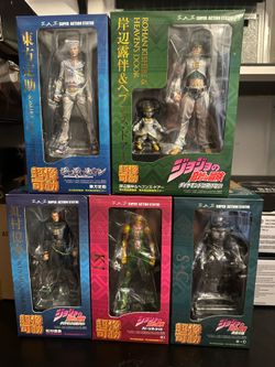 jojo’s bizarre adventure action figures lot of 5