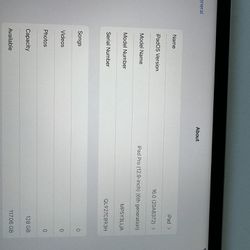 iPad Pro 12.9 - Brand new - No Box 