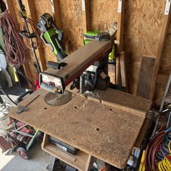Craftsman 10” Radial Saw 2.5 hp