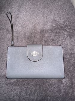 Grey Coach Wallet