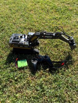 Kolegend RC Excavator with Remote and Battery