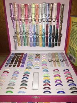 Ashley princess interchangeable watch set sales