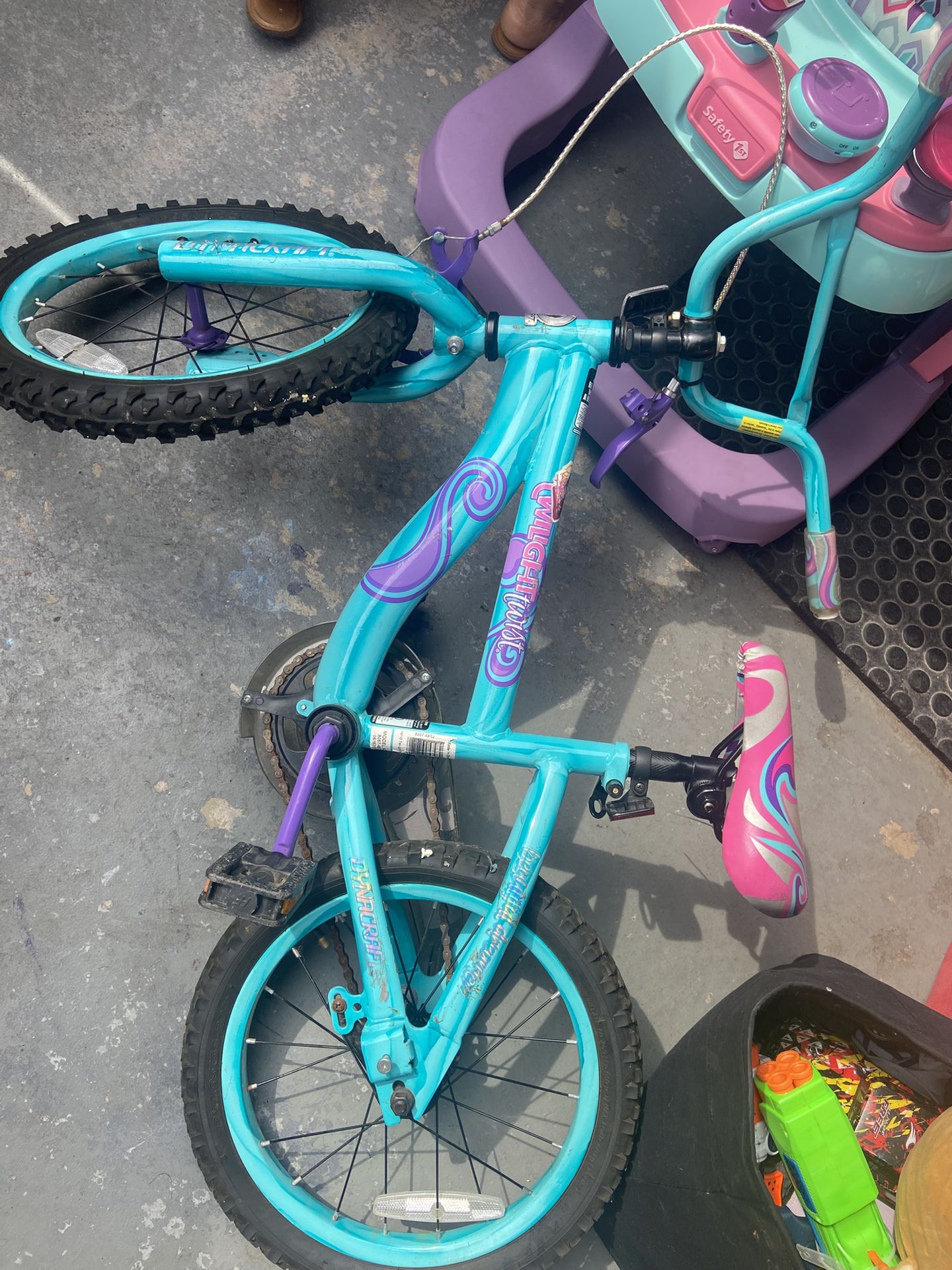 Girl Small Bike