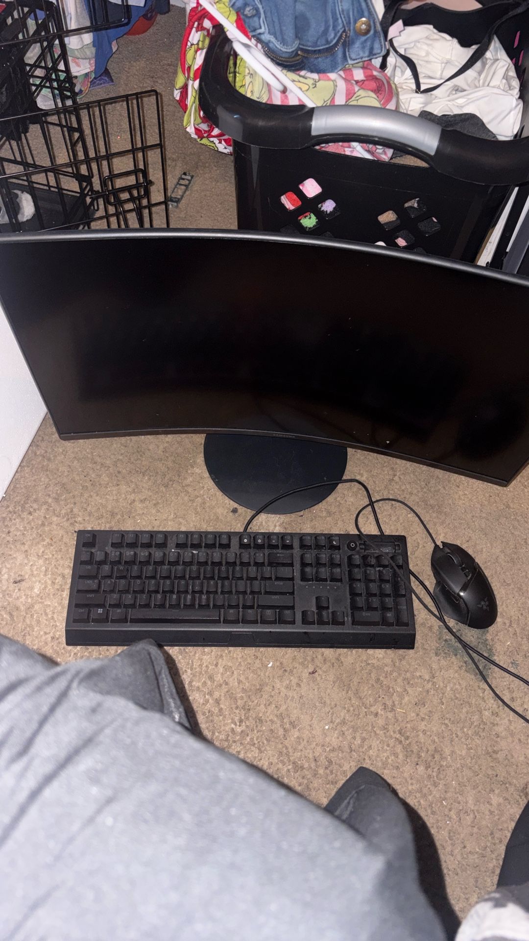 Keyboard Mouse And Monitor
