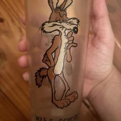 Wild E Coyote Glass Pepsi Cup