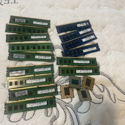 Ram Cards And Processors 