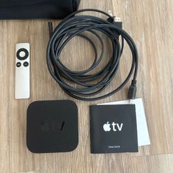 Apple TV 3rd generation with Remote and HDMI Cable