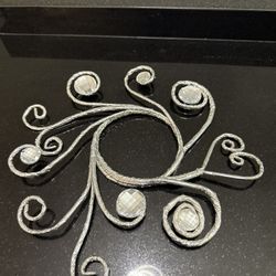 Silver Candle/votive Rings