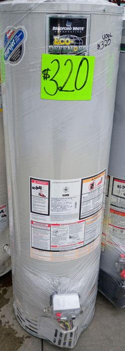 Bradford white water heater 40gl