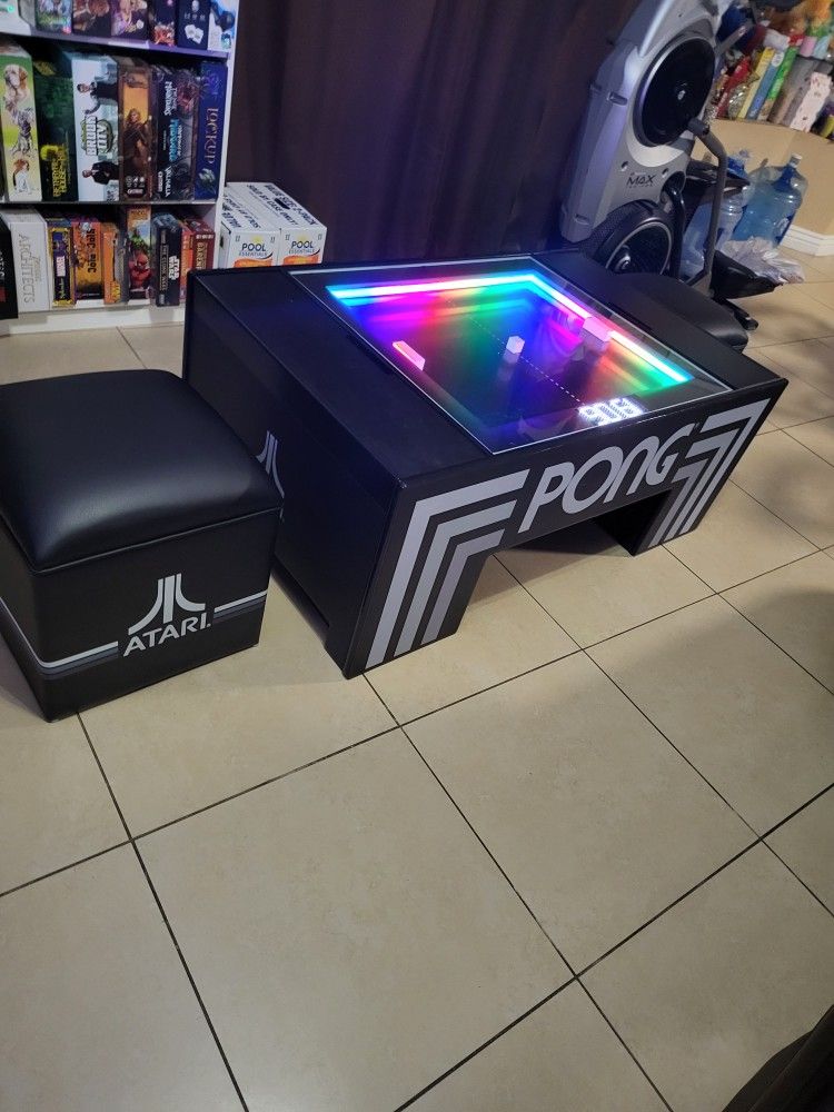 Atari Pong Coffee Table With 2 Seats