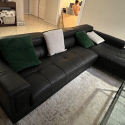 Black Couches 
