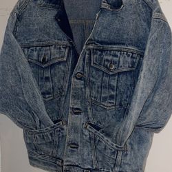 Palmettos Denim Jean Jacket Size L