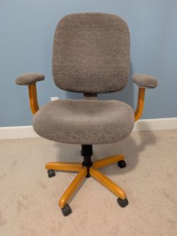 Fabric office chair