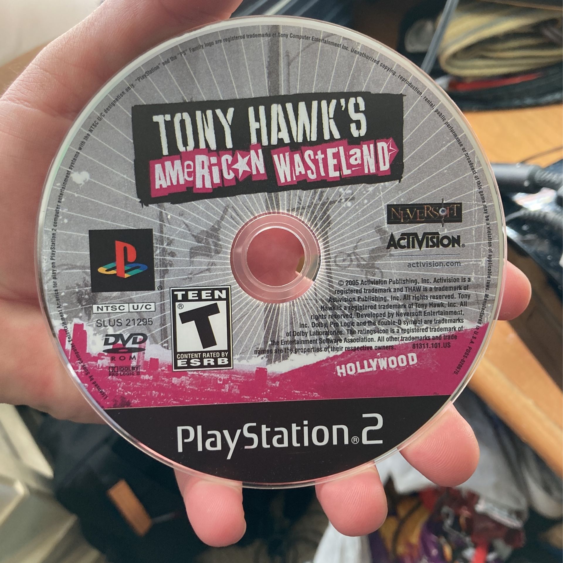 Tony Hawk's American Wasteland - Disc Only