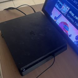 PS4 Slim With Headset And Controller
