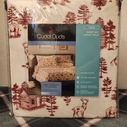 Flannel Twin Sheet Set