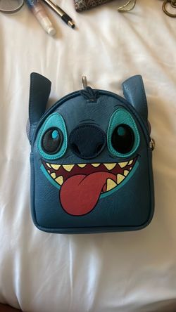 Disney Parks Loungefly Stitch Mini Backpack Wristlet
