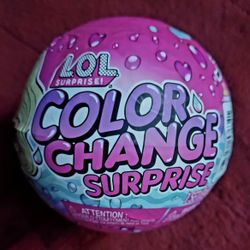 LOL Surprise Color Change Dolls.