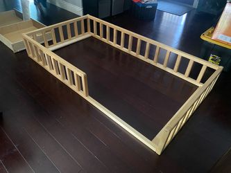 Twin Floor Bed