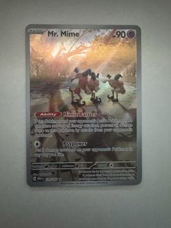 151 Mr. Mime IR 179/165 Pokemon Card