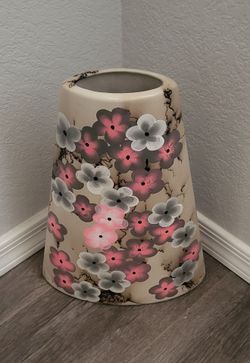 Horse Hair Etched Vase