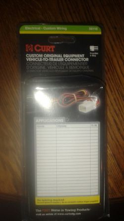 Vehicle 2 trailer connector