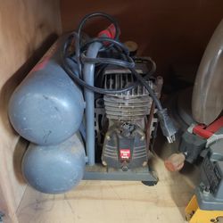 Air Compressor And 12" Miter Saw $275 For Both obo