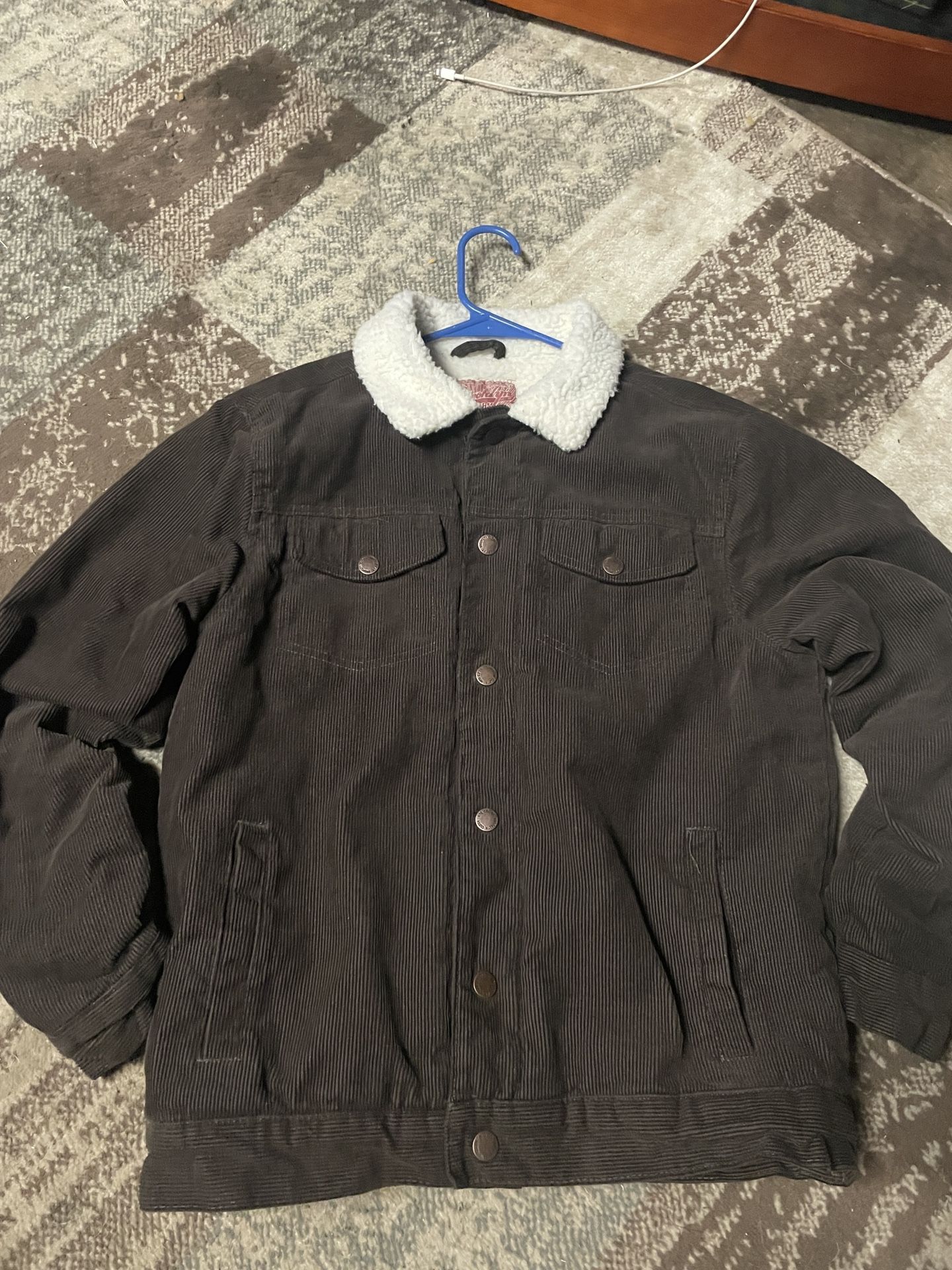Vintage Corduroy Sherpa Lined Jacket